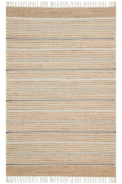 Juno Jüt Ech 05 Natural Multy Flatweave El Dokuma Naturel Jüt Hasır Halı
