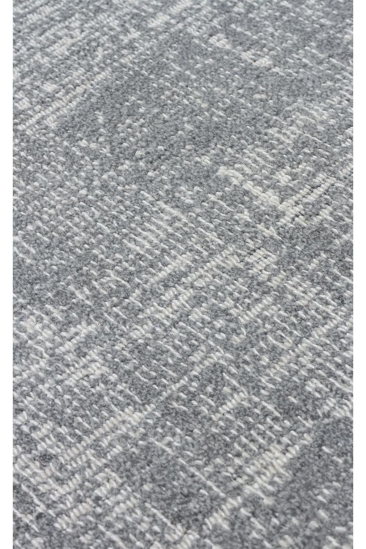 KALAHARİ KLH PLAIN GREY Özel Dokuma Tekniği Ile Üretilen Modern Sade Desenli Makine Halısı