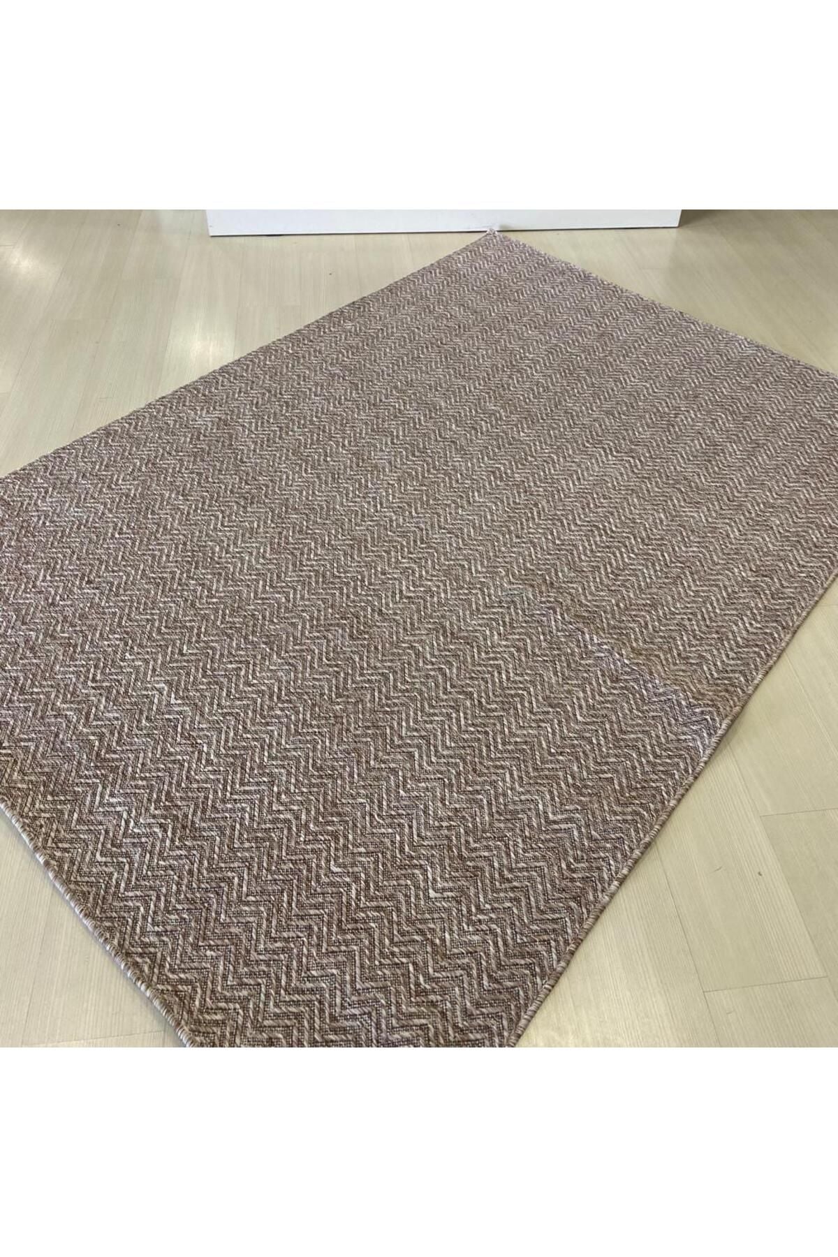 Halı Vagonu Kathmandu 6042 Bej Nepal Sisal Dokuma Halı