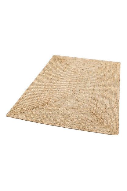 ECHO ECH 10 NATURAL  El Dokuma Naturel Jüt Hasır Halı