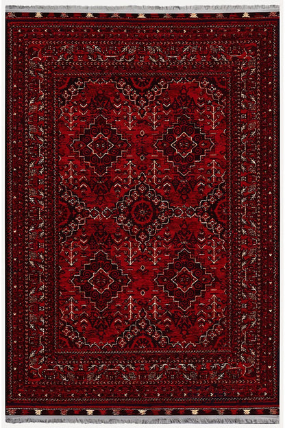 Mars Serisi Eskitme Desen Kaymaz Taban Şönil Halı