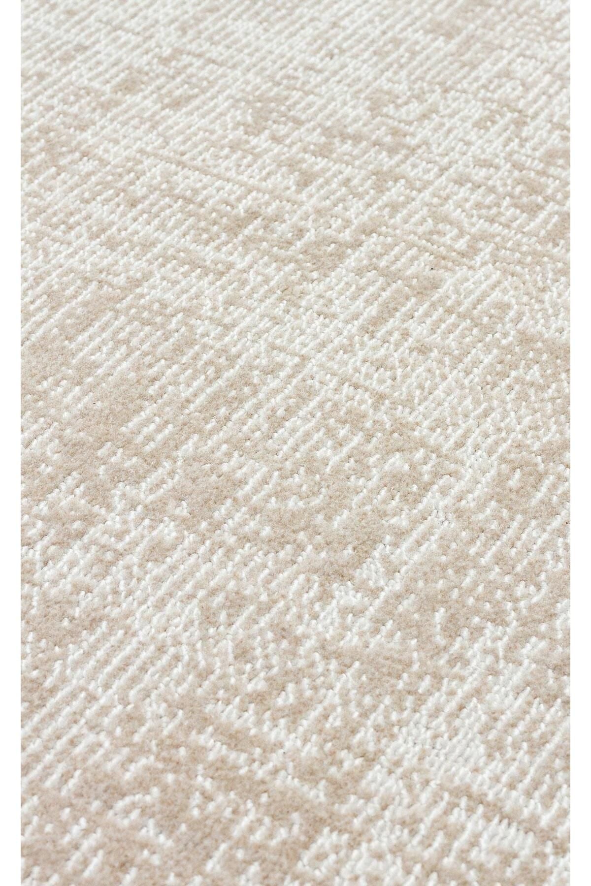 KALAHARİ KLH PLAIN BEIGE Özel Dokuma Tekniği Ile Üretilen Modern Sade Desenli Makine Halıs
