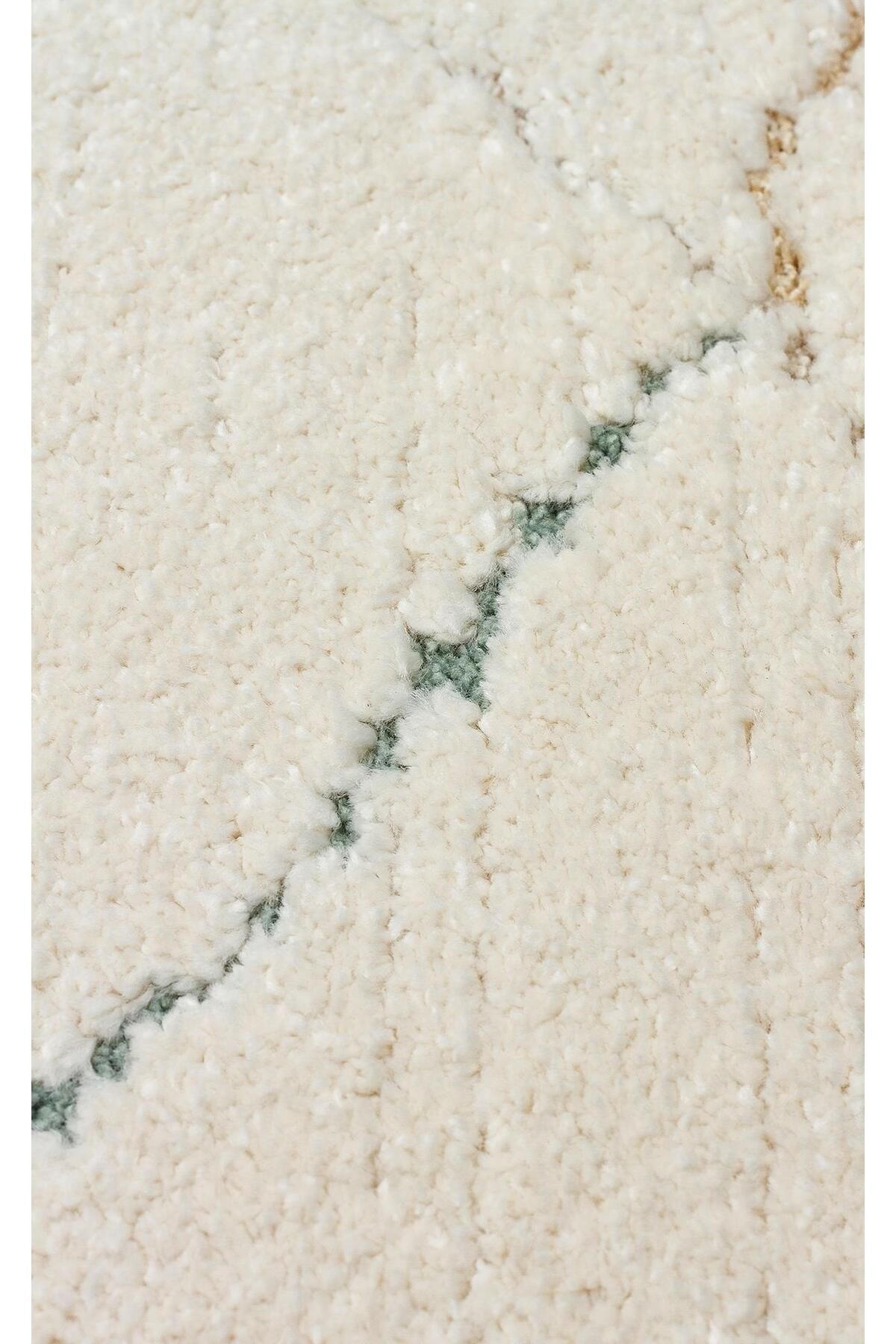 PICCOLO PCL 05 CREAM MULTY  Pastel Renkli Hav ve Toz Vermeyen Çocuk Halısı