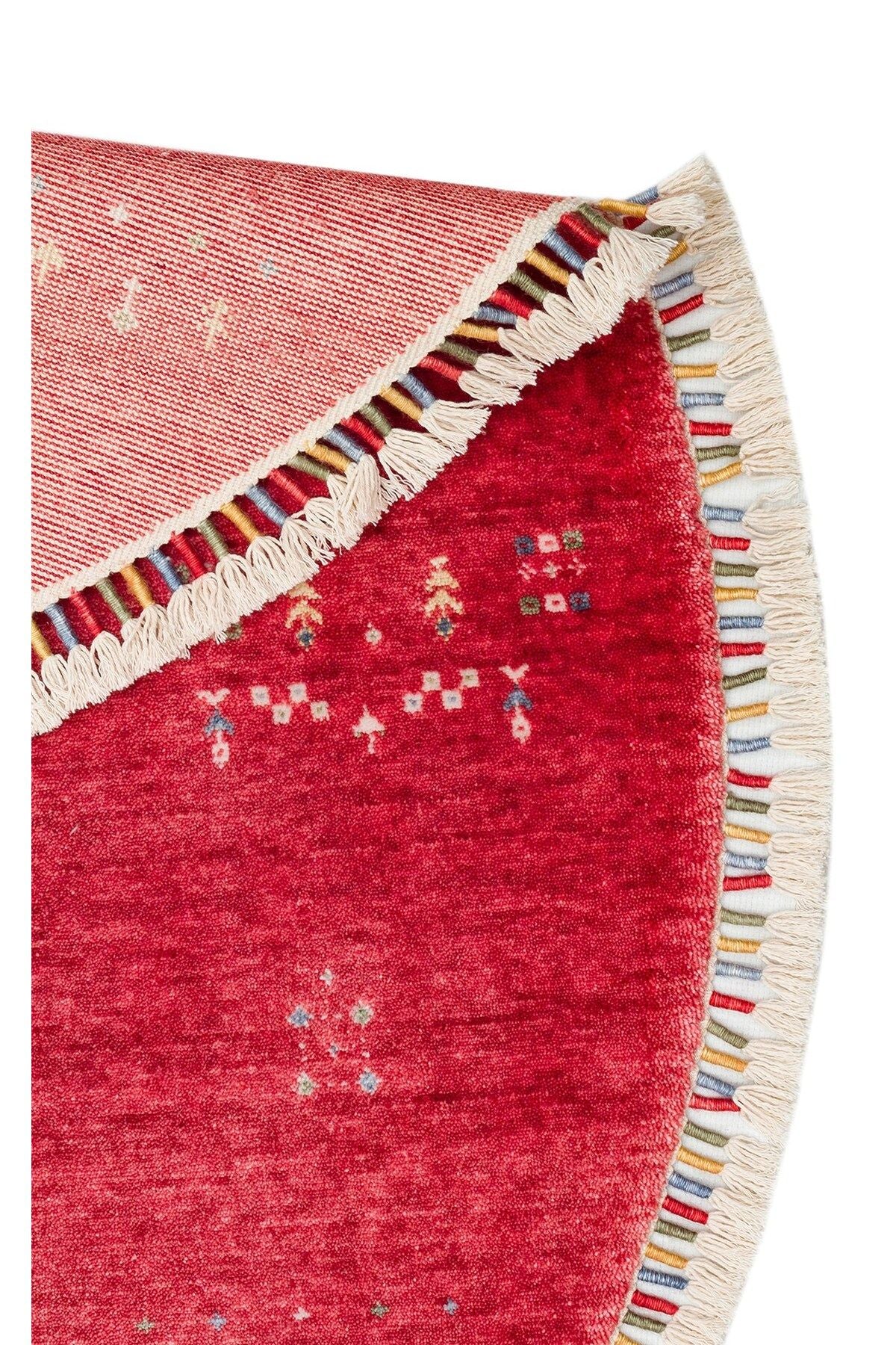 ZARA ZR 06 RED Q Otantik Desenli El Emeği ile Özel Tezgahlarda Üretilen Modern Uşak Halısı