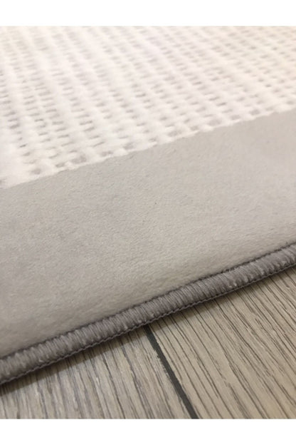 JUTE06 Jüt Sisal Hasır Desenli Dijital Baskı Halı