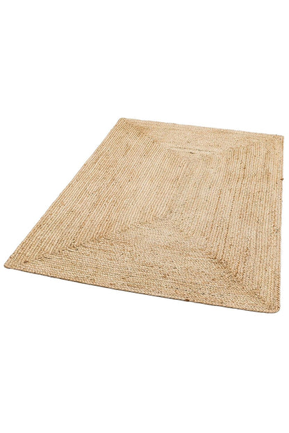 ECHO ECH 10 NATURAL  El Dokuma Naturel Jüt Hasır Halı