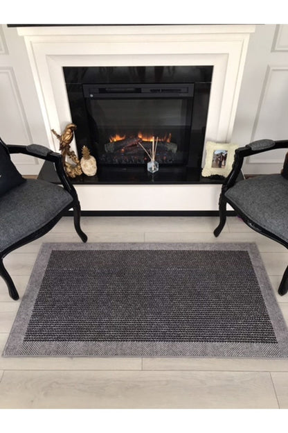 Halı Vagonu Balık Sırtı Desenli Dijital Baskı Halı HV-BS-02