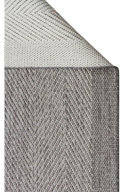 MONO MNO 02 GREY Hav Toz Vermez Kaymaz Tabanlı Sisal Halı
