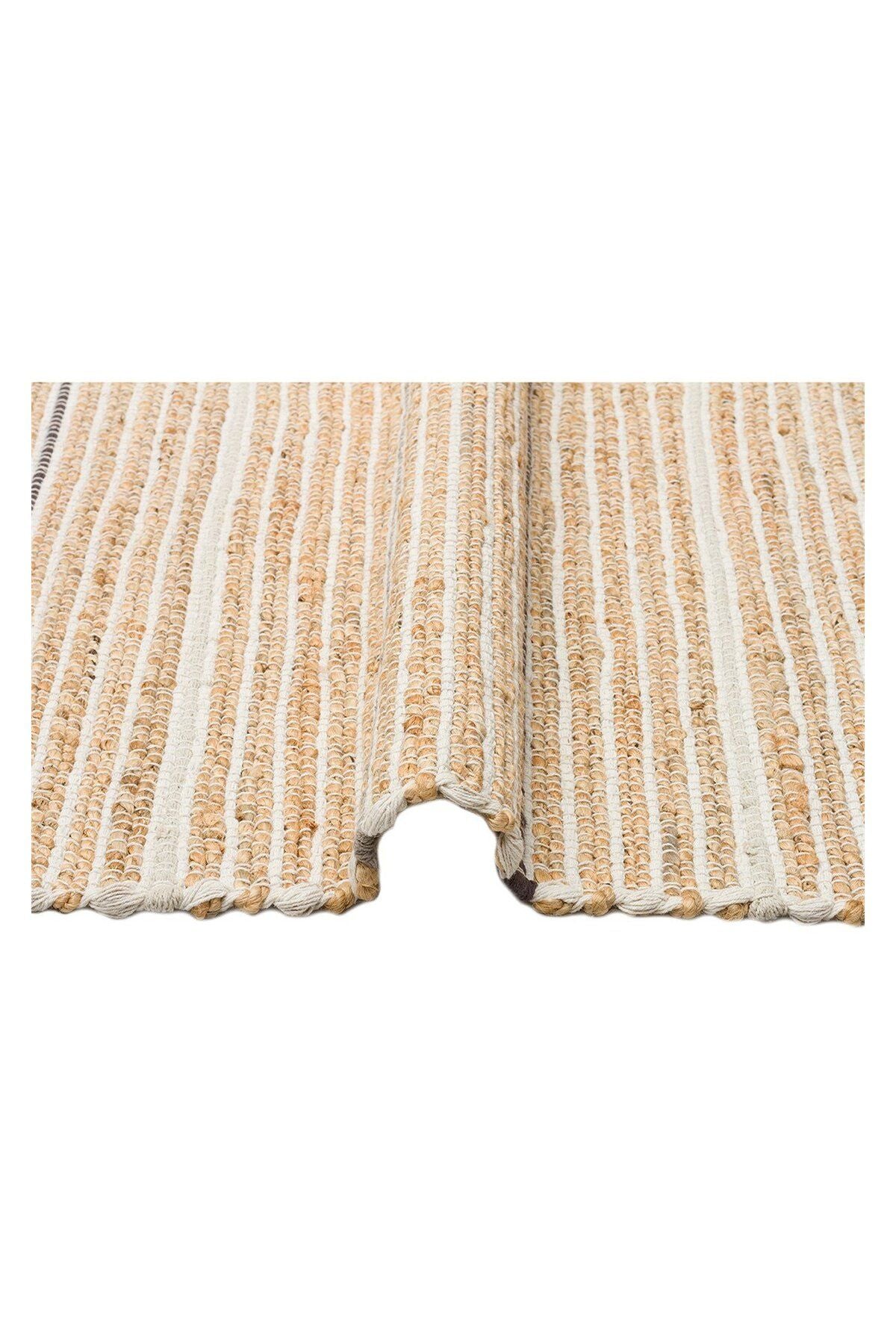 Juno Jüt Ech 05 Natural Multy Flatweave El Dokuma Naturel Jüt Hasır Halı