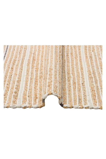 Juno Jüt Ech 05 Natural Multy Flatweave El Dokuma Naturel Jüt Hasır Halı