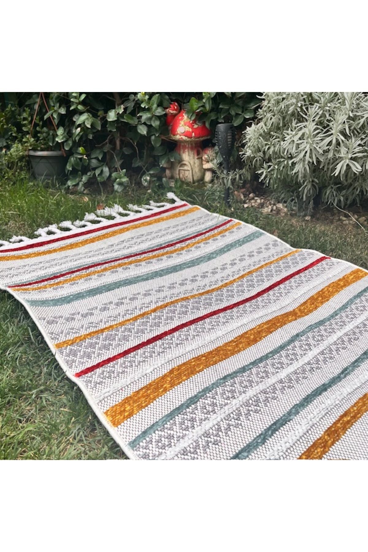 Meridyen Kaymaz Tabanlı Yıkanabilir Makine Halısı