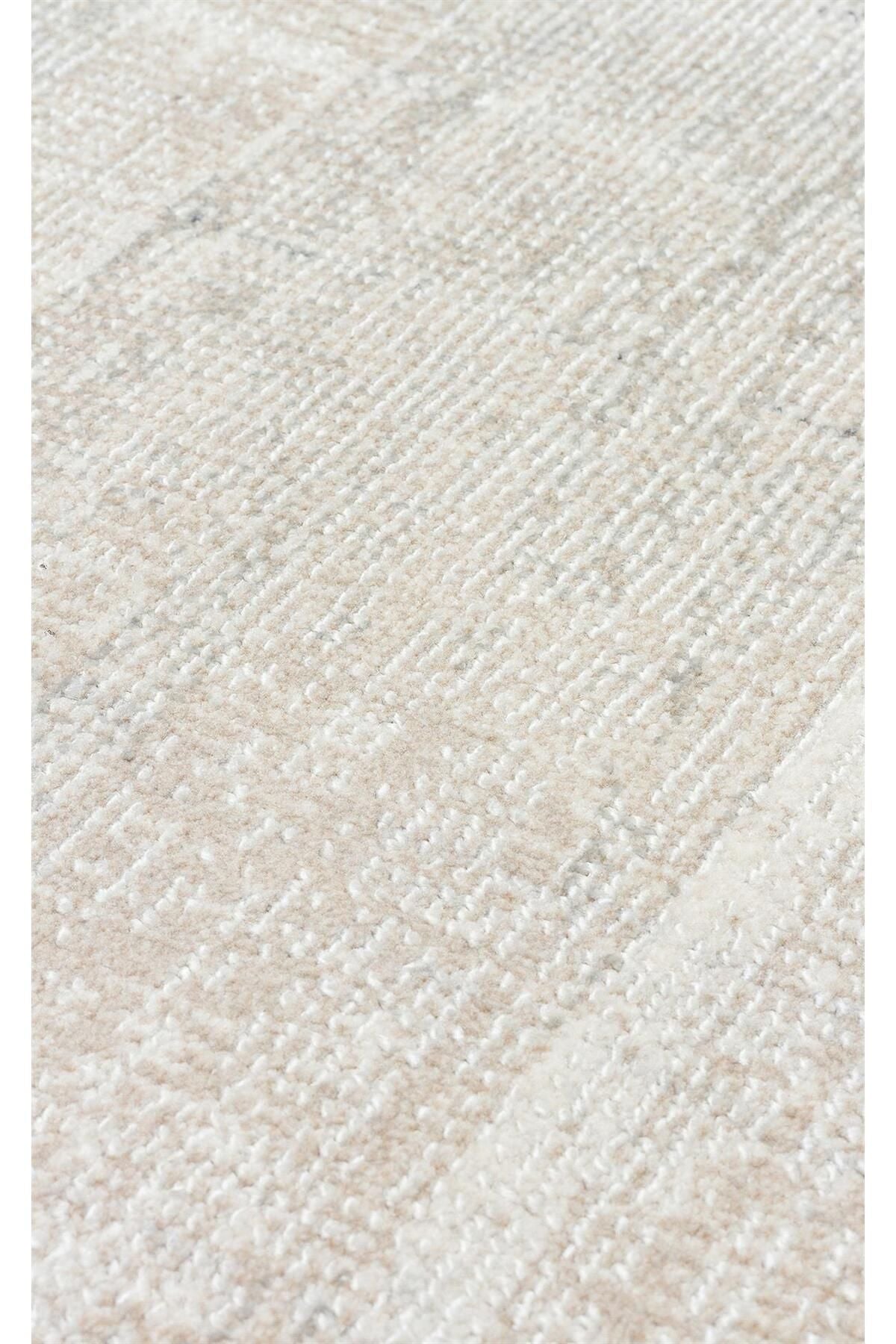 KALAHARİ KLH 01 GREY BEIGE Özel Dokuma Tekniği Ile Üretilen Modern Sade Desenli Makine Halısı