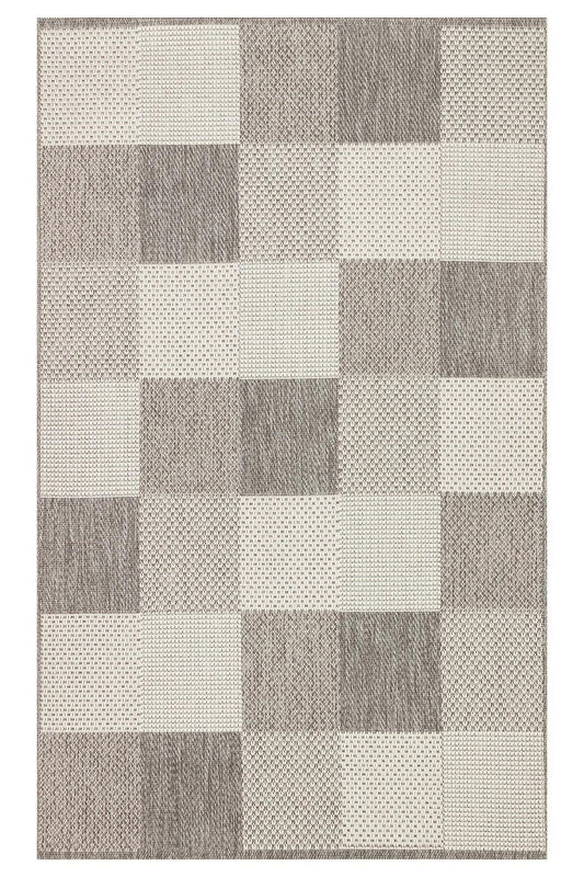 MONO MNO 01 GREY  Hav Toz Vermez Kaymaz Tabanlı Sisal Halı