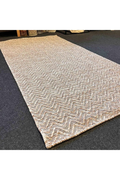 Halı Vagonu Kathmandu 6042 Bej Nepal Sisal Dokuma Halı