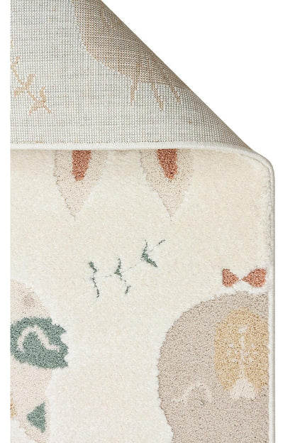 Pıccolo Pcl 04 Cream Multy Pastel Renkli Hav Ve Toz Vermeyen Çocuk Halısı