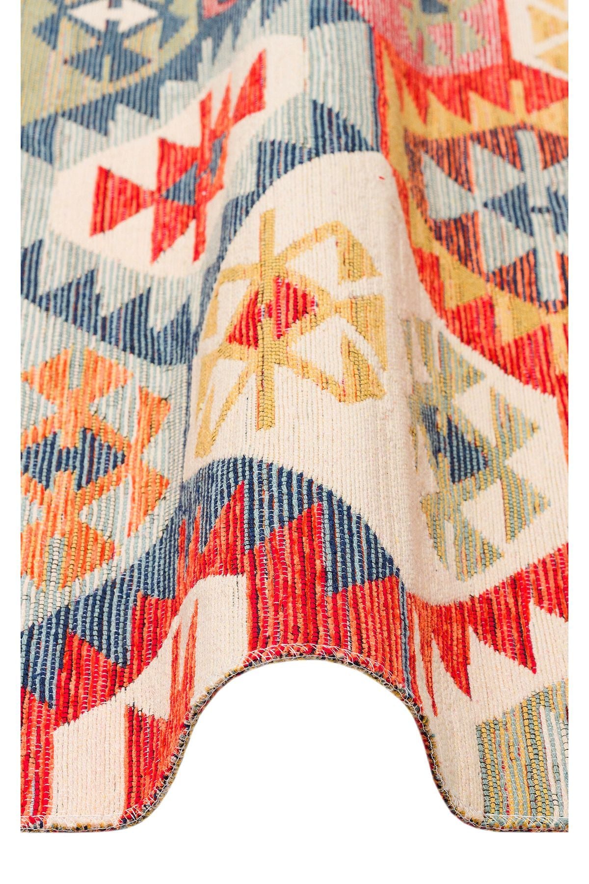 NOMAD NMD 01 MULTY  Yıkanabilir, Çift Taraflı Kullanıma Uygun Yumuşak Tuşeli Otantik Kilim