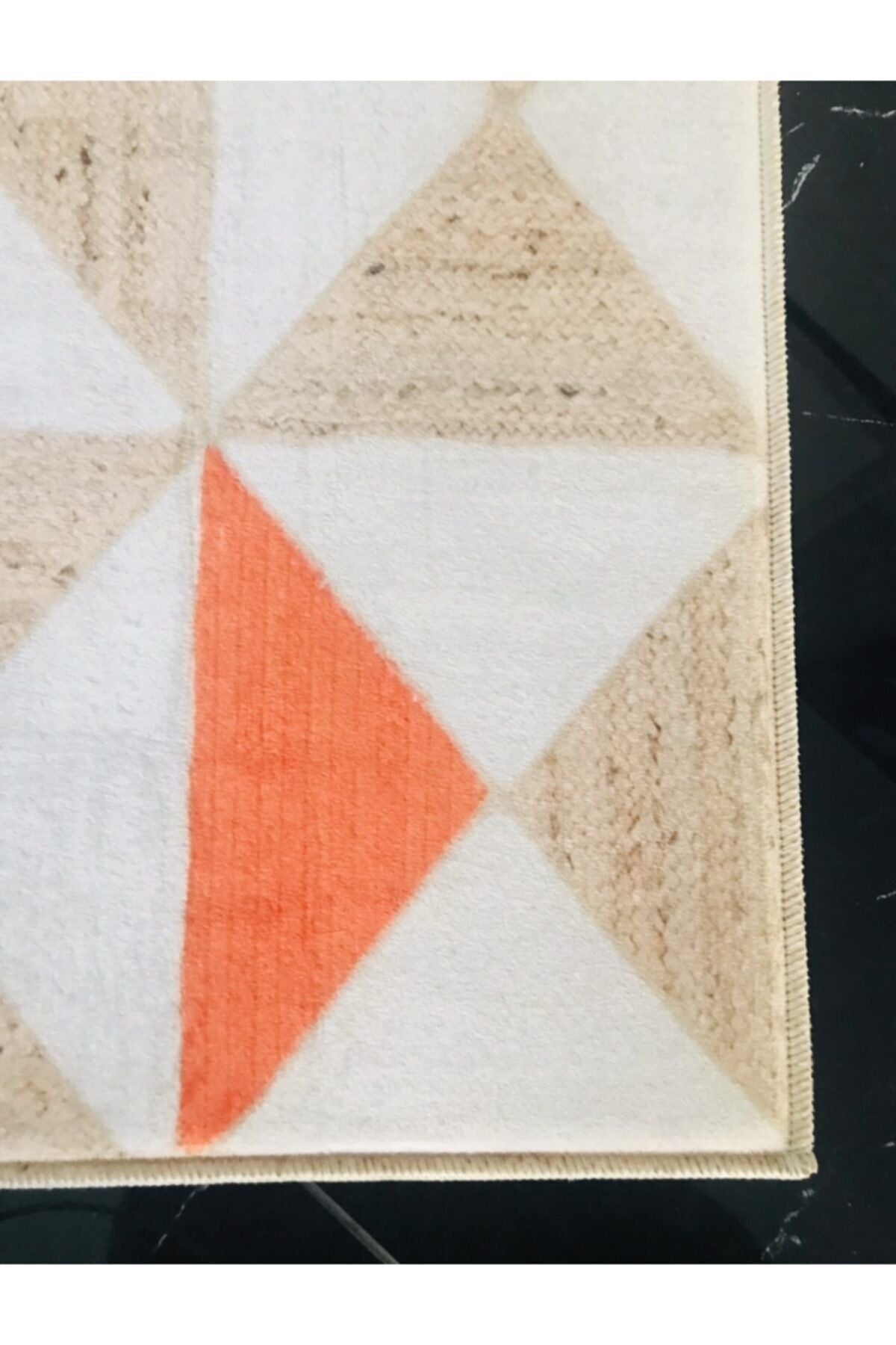 Jüt Efektli  Dijital Baskı Halı - Jute13