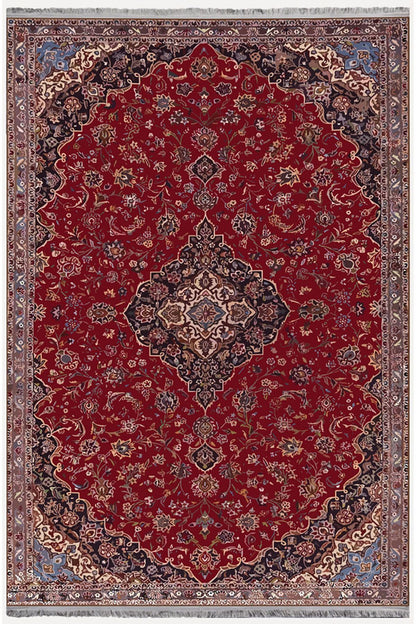 Mars 2167 Bordo Geleneksel Motifli Etnik Desenli Halı Yıkanabilen Dekoratif Halı