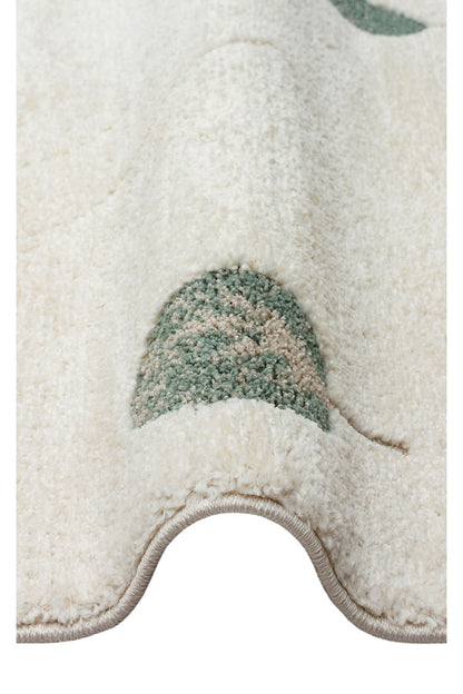 EKO HALI PICCOLO PCL 07 CREAM MULTY Pastel Renkli Hav ve Toz Vermeyen Çocuk Halısı
