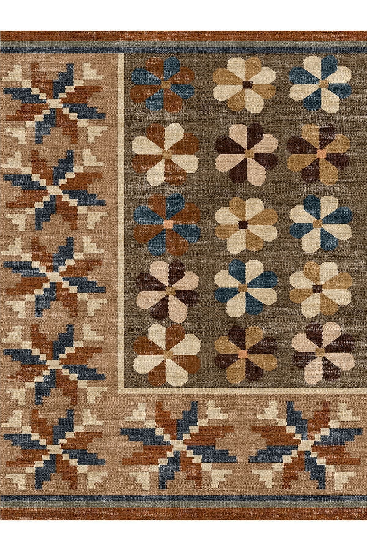 HV  13 Modern Stil HV  Halısı Oturma Odası Yatak Odası Yemek Odası Için Yıkanabilen Halı