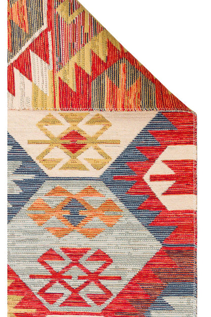 NOMAD NMD 01 MULTY  Yıkanabilir, Çift Taraflı Kullanıma Uygun Yumuşak Tuşeli Otantik Kilim