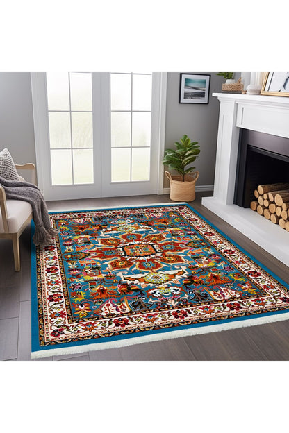 Halı Vagonu E 42 Zamansız Şıklık, Eşsiz Desenler Dokuma Taban Halı