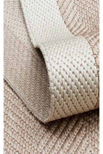MONO MNO 02 BEIGE  Hav Toz Vermez Kaymaz Tabanlı Sisal Halı