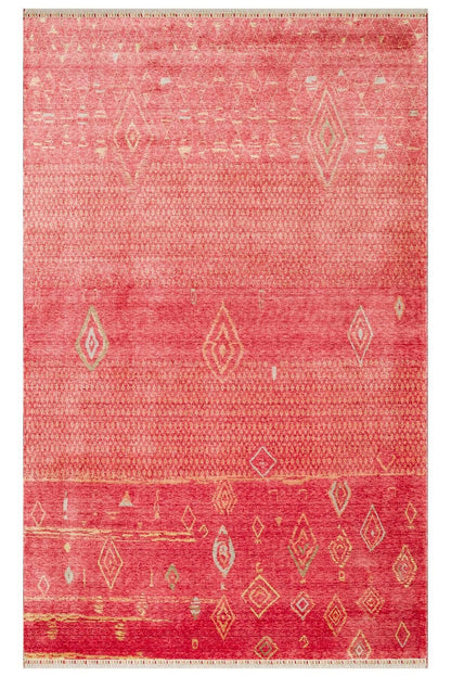 ZARA ZR 15 RED AUTUMN  Otantik Desenli El Emeği İle Özel Tezgahlarda Üretilen Modern Uşak Halısı