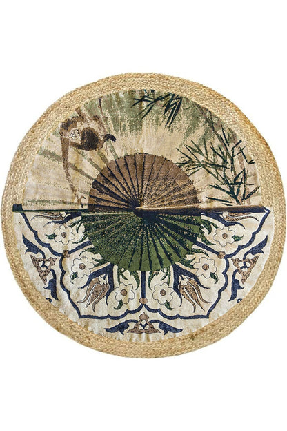 Boho 901 Doğa Ve Botanik Desenli Etnik Örgü Yuvarlak Natural Renk, şık tasarımıyla Jüt Görünümlü Örgü Halı kategorisinde öne çıkıyor.