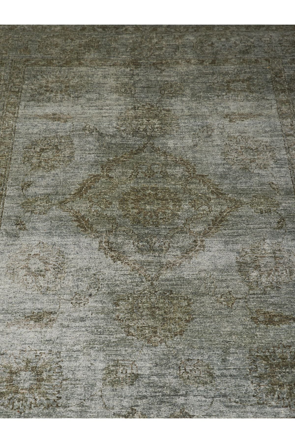 HV  2023 Pastel Mavi Gri Vintage Etnik Dokuma Taban Salon Halısı Mutfak Halısı Koridor Halısı