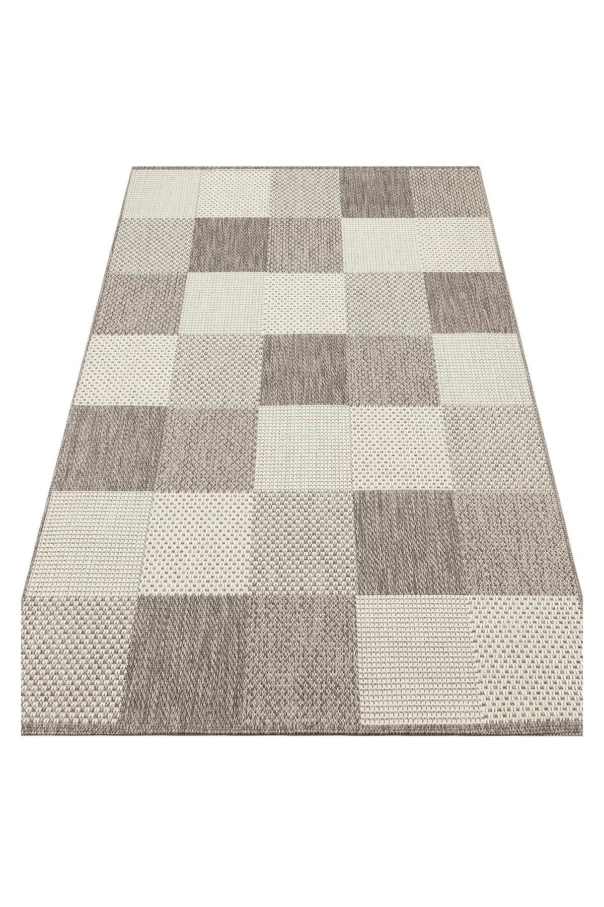 MONO MNO 01 GREY  Hav Toz Vermez Kaymaz Tabanlı Sisal Halı