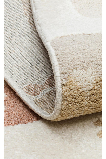 Pıccolo Pcl 04 Cream Multy Pastel Renkli Hav Ve Toz Vermeyen Çocuk Halısı