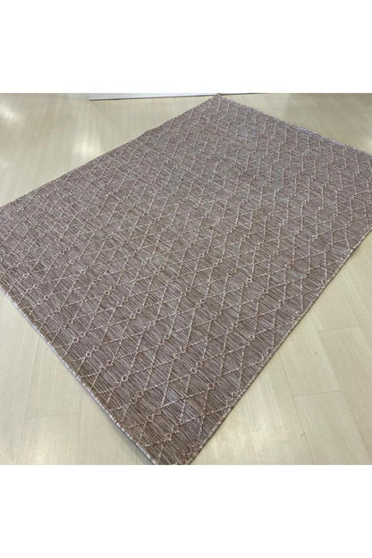 Halı Vagonu Kathmandu 6046 Bej Nepal Sisal Dokuma Halı