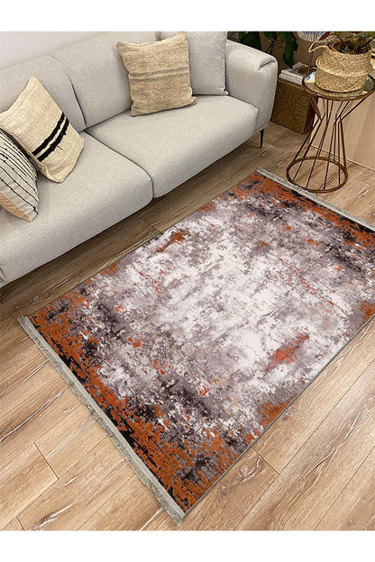 Halı Vagonu 2026 Renkli Modern Desenli Yıkanabilir Kaymaz Salon Halısı, Koridor Ve Mutfak Halısı