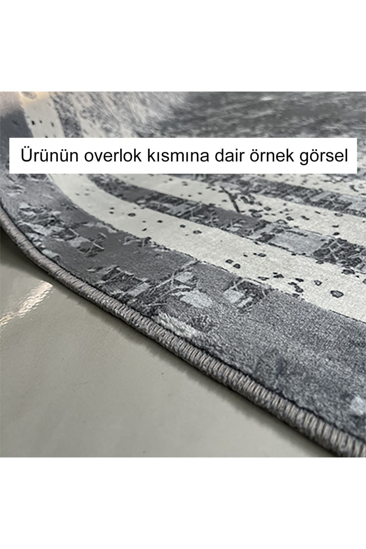 Yumuşak Dokulu Bambu Soft Kilim - Vintage Saçaklı Dijital Baskı HV-SK-918