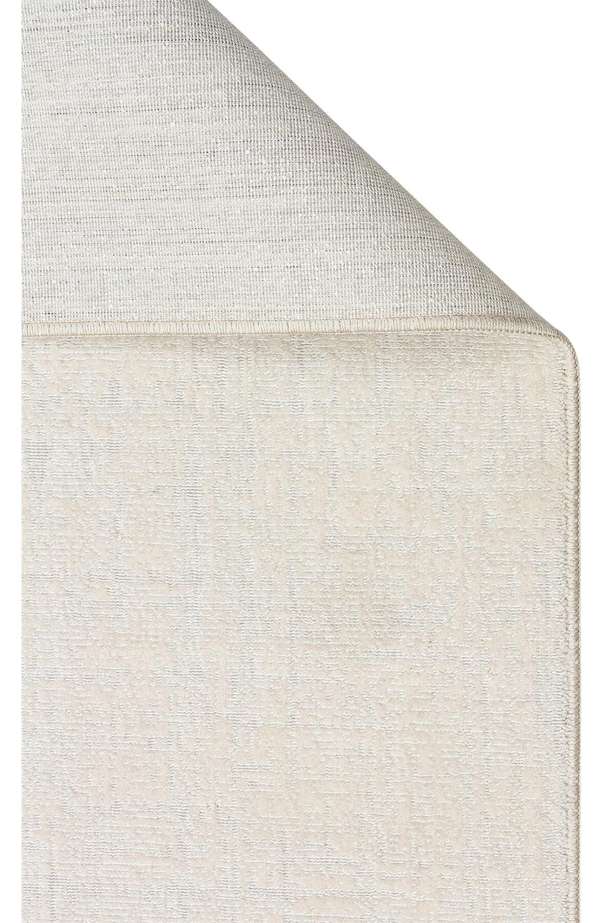 KALAHARİ KLH PLAIN CREAM Özel Dokuma Tekniği Ile Üretilen Modern Sade Desenli Makine Halısı