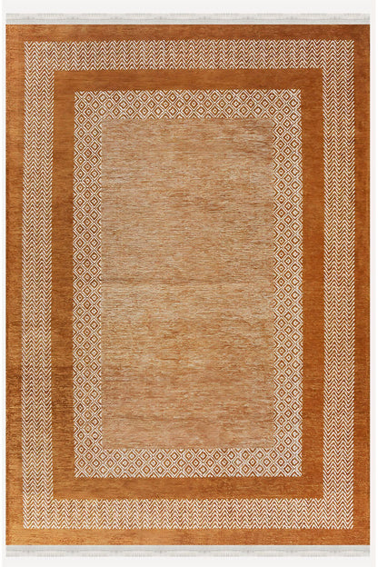 Halı Vagonu131 Iskandinav Modern Halı Dekoratif Salon Halısı Saçaklı Yıkanabilen Halı