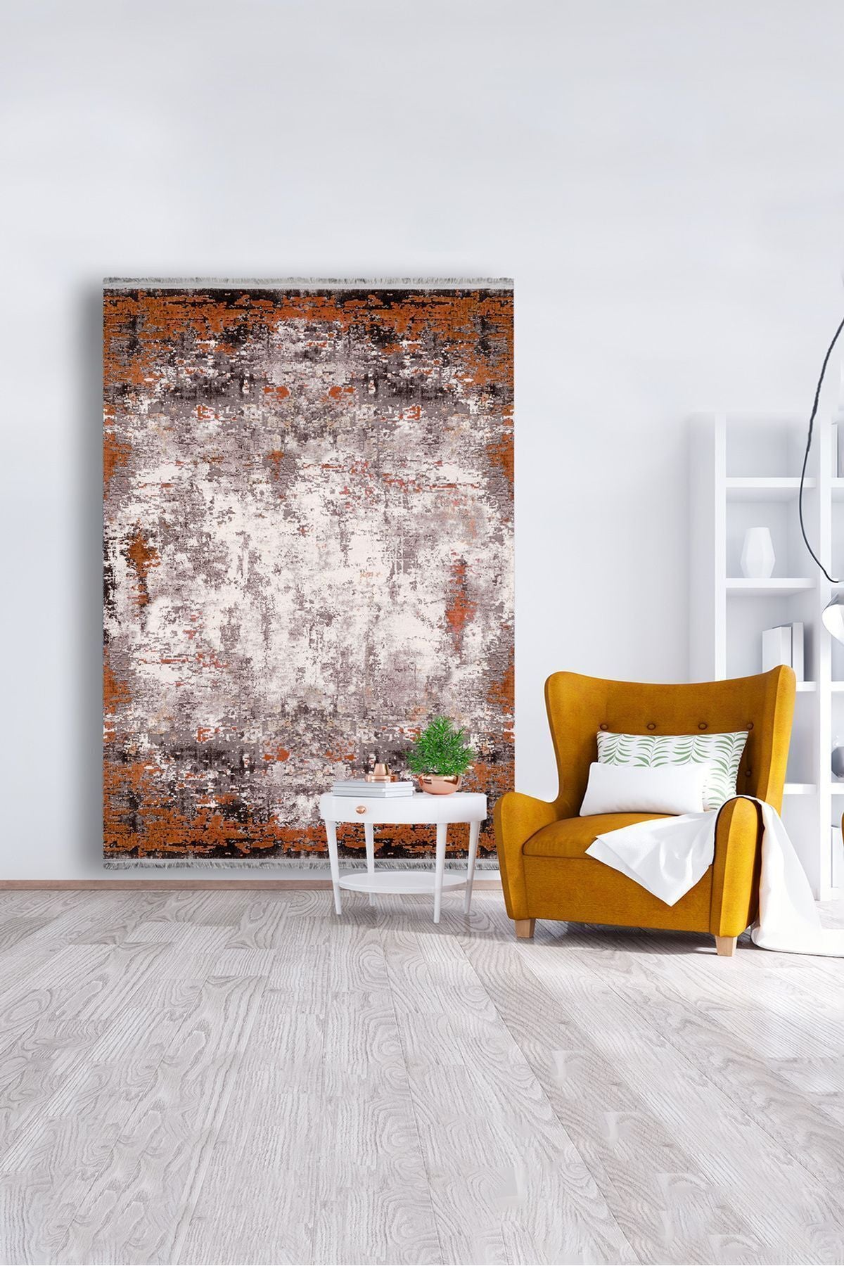 Halı Vagonu 2026 Renkli Modern Desenli Yıkanabilir Kaymaz Salon Halısı, Koridor Ve Mutfak Halısı