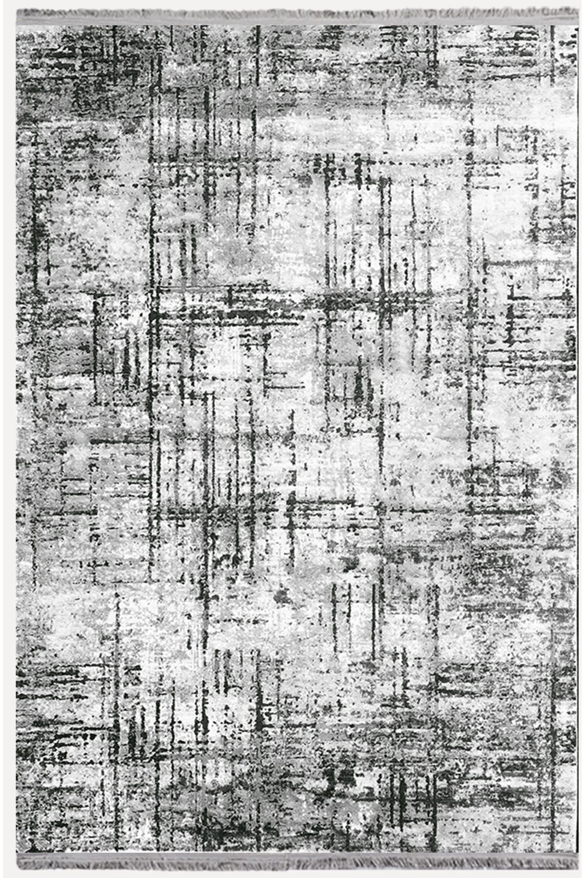 mars halı gri Tonunda dekoratif kilim Salon Halısı Peluş Halı Saçaklı Yıkanabilen Halı