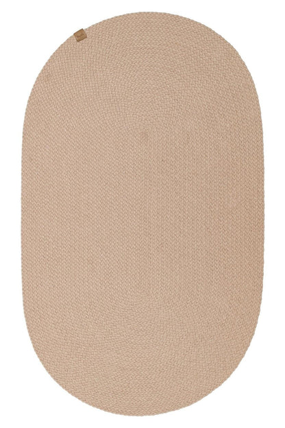 PATNA PTN 18 BEIGE  Renkli Jüt Görünümlü Hasır Örgü Halı