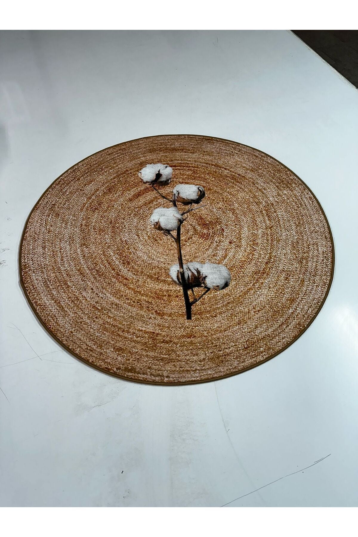 Mars 921 Hasır Jüt Görünümlü Dokuma Kaymaz Taban Kilim