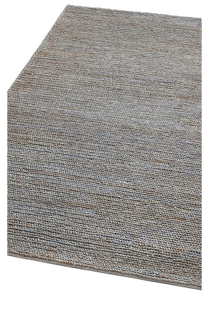 Evinizde sıcak bir atmosfer yaratacak Fıne Chotı Fıne Slate Blue (Sb03) El Dokuma Naturel Jüt Hasır Halı.