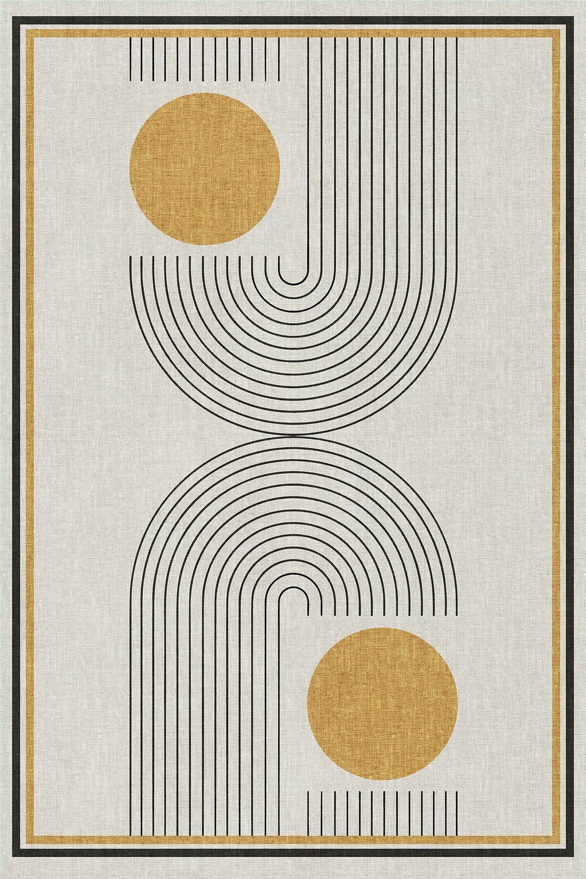 Modern Stil soyut halı kilim bej halı iskandinav halı salon halısı peluş halı Yıkanabilen Halı