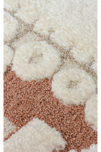 EKO HALI PICCOLO PCL 07 CREAM MULTY Pastel Renkli Hav ve Toz Vermeyen Çocuk Halısı