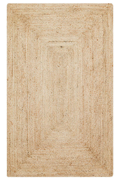 ECHO ECH 10 NATURAL  El Dokuma Naturel Jüt Hasır Halı