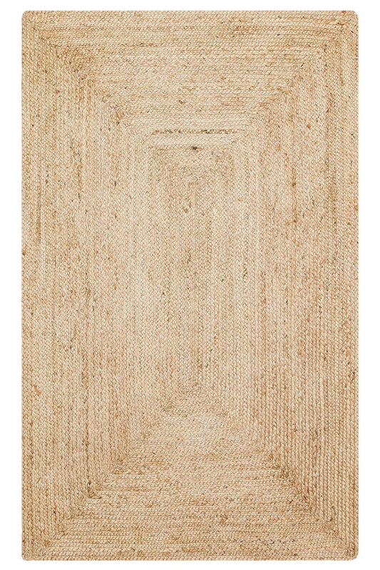 ECHO ECH 10 NATURAL  El Dokuma Naturel Jüt Hasır Halı