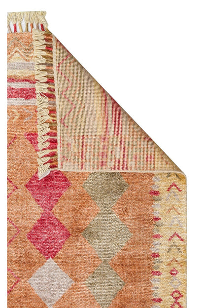 Zara Zr 10 Red Autumn Otantik Desenli El Emeği Ile Özel Tezgahlarda Üretilen Modern Uşak Halısı