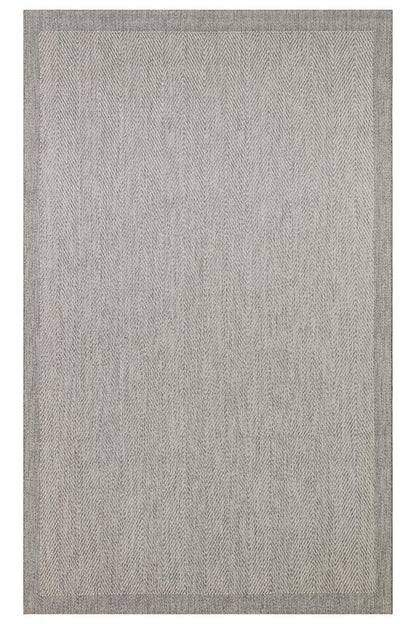 MONO MNO 02 GREY Hav Toz Vermez Kaymaz Tabanlı Sisal Halı