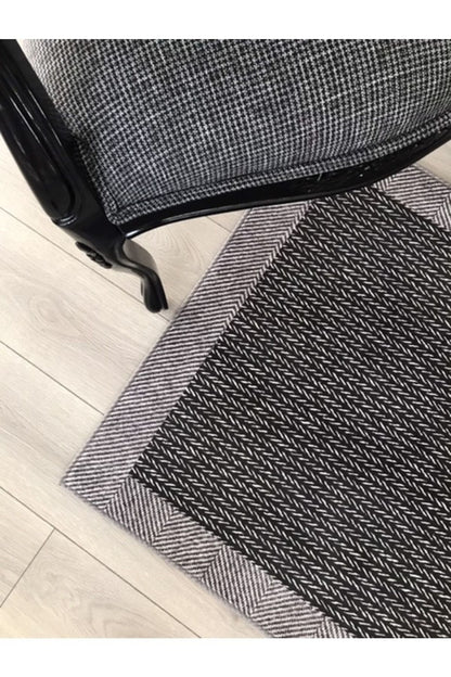 Halı Vagonu Balık Sırtı Desenli Dijital Baskı Halı HV-BS-02