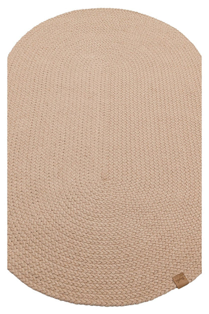 PATNA PTN 18 BEIGE  Renkli Jüt Görünümlü Hasır Örgü Halı